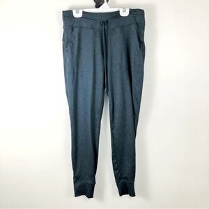 Lolë Womens Heathered Charcoal Gray Jogger Pants Size Small